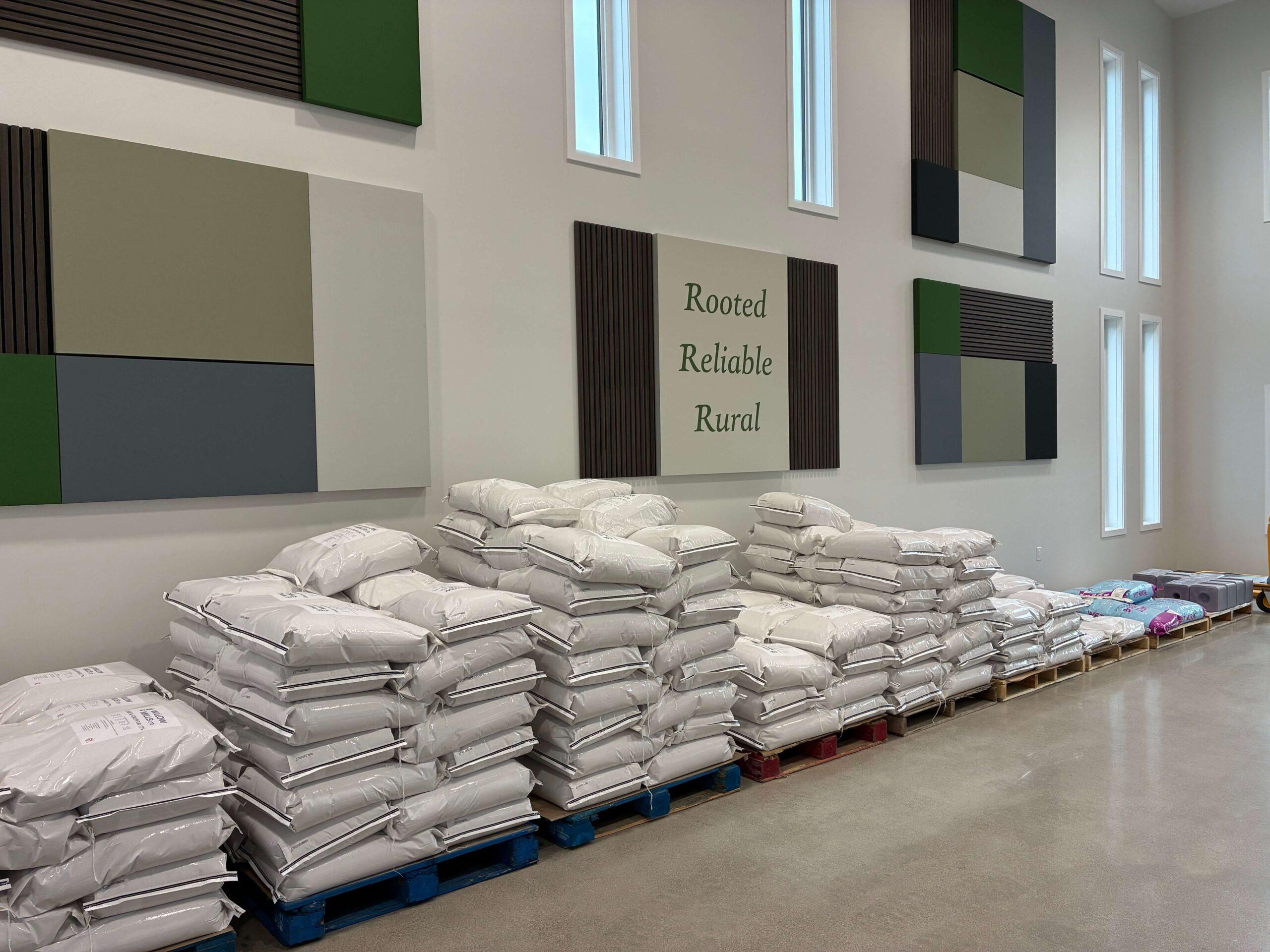 Bagged and toted feed available at retail from Willow Mills